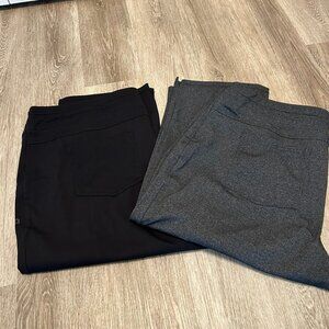 Two pairs of Capri pants!